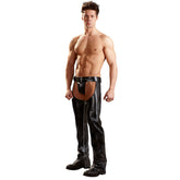 Men's PU Leather Assless Chaps